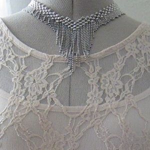 Sergio Gutierrez Liquid Metal Silky Necklace N16